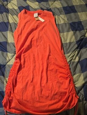 PINK Victoria's Secret Coral Short-Sleeve Tee